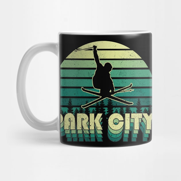 Park City ski 3d retro design by NeedsFulfilled